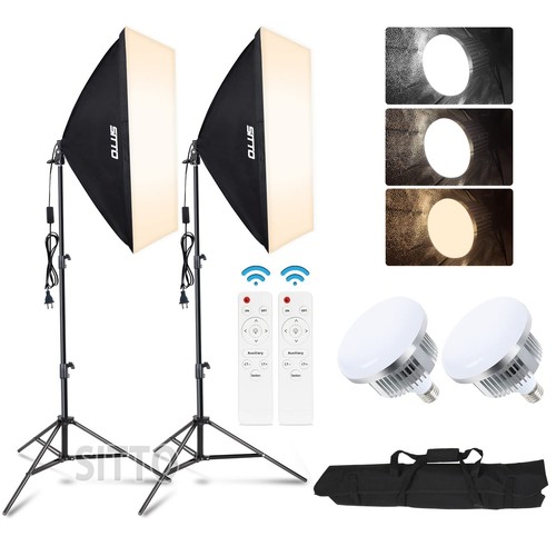 2pcs 85w softbox lighting - 85w,