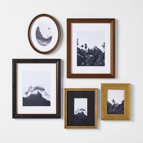 Set real wood - 5,