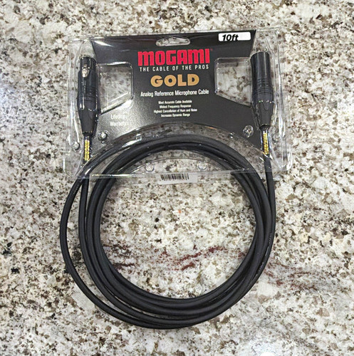Mogami gold studio 10ft - mogami, xlr