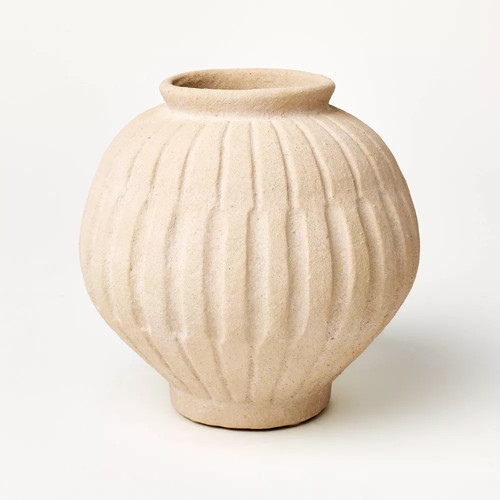Tall carved ceramic - tall,