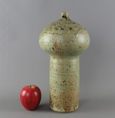 Vaso scultura funghi ceramica